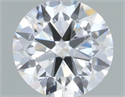 Natural Diamond 0.40 Carats, Round with Excellent Cut, E Color, SI1 Clarity and Certified by IGI