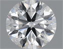 Natural Diamond 0.40 Carats, Round with Excellent Cut, E Color, SI1 Clarity and Certified by IGI