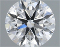 Natural Diamond 0.40 Carats, Round with Excellent Cut, E Color, SI1 Clarity and Certified by IGI