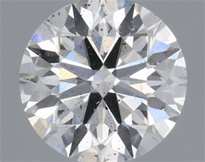 Picture of Natural Diamond 0.40 Carats, Round with Excellent Cut, E Color, SI1 Clarity and Certified by IGI