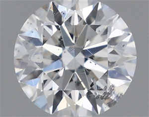 Picture of Natural Diamond 0.41 Carats, Round with Excellent Cut, E Color, SI2 Clarity and Certified by IGI