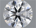 Diamante Natural 0.40 quilates, Redondo , Color E, claridad SI2 y certificado IGI