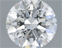 Diamante Natural 0.41 quilates, Redondo , Color E, claridad SI2 y certificado IGI