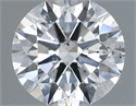 Natural Diamond 0.42 Carats, Round with Excellent Cut, E Color, SI2 Clarity and Certified by IGI