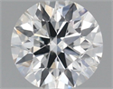 Natural Diamond 0.40 Carats, Round with Excellent Cut, E Color, SI2 Clarity and Certified by IGI