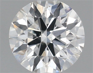 Picture of Natural Diamond 0.40 Carats, Round with Excellent Cut, E Color, SI2 Clarity and Certified by IGI