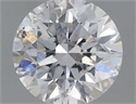 Diamante Natural 0.41 quilates, Redondo , Color E, claridad I1 y certificado IGI