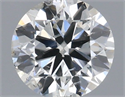 Natural Diamond 0.40 Carats, Round with Very Good Cut, E Color, SI2 Clarity and Certified by IGI