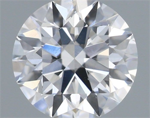 Foto Diamante Natural 0.40 quilates, Redondo , Color F, claridad SI1 y certificado IGI de