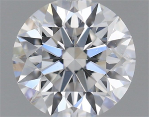 Foto Diamante Natural 0.44 quilates, Redondo , Color F, claridad SI1 y certificado GIA de