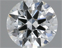 Natural Diamond 0.40 Carats, Round with Excellent Cut, F Color, SI1 Clarity and Certified by IGI