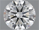 Natural Diamond 0.40 Carats, Round with Very Good Cut, F Color, SI2 Clarity and Certified by IGI