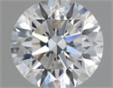 Natural Diamond 0.42 Carats, Round with Very Good Cut, F Color, SI2 Clarity and Certified by IGI