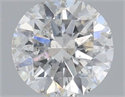 Natural Diamond 0.40 Carats, Round with Excellent Cut, F Color, SI2 Clarity and Certified by IGI