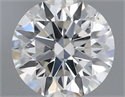 Natural Diamond 0.40 Carats, Round with Excellent Cut, G Color, SI2 Clarity and Certified by IGI