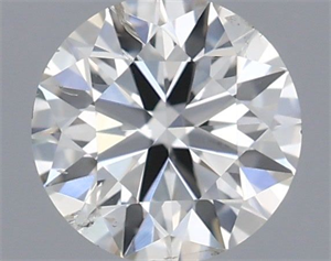 Picture of Natural Diamond 0.40 Carats, Round with Excellent Cut, G Color, SI2 Clarity and Certified by IGI