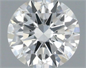Natural Diamond 0.40 Carats, Round with Excellent Cut, G Color, SI2 Clarity and Certified by IGI