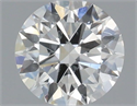 Natural Diamond 0.40 Carats, Round with Excellent Cut, G Color, SI2 Clarity and Certified by IGI