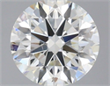 Natural Diamond 0.40 Carats, Round with Excellent Cut, G Color, SI2 Clarity and Certified by IGI