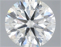 Natural Diamond 0.40 Carats, Round with Excellent Cut, G Color, SI2 Clarity and Certified by IGI