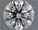 Natural Diamond 0.42 Carats, Round with Excellent Cut, G Color, VS2 Clarity and Certified by IGI