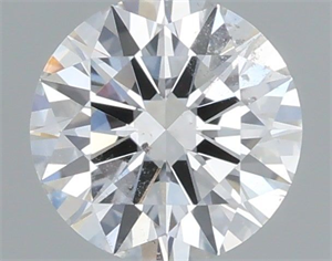 Picture of Natural Diamond 0.43 Carats, Round with Excellent Cut, G Color, SI1 Clarity and Certified by IGI