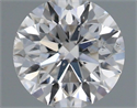 Natural Diamond 0.40 Carats, Round with Excellent Cut, G Color, SI2 Clarity and Certified by IGI