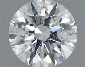 Foto Diamante Natural 0.40 quilates, Redondo , Color G, claridad SI2 y certificado IGI de