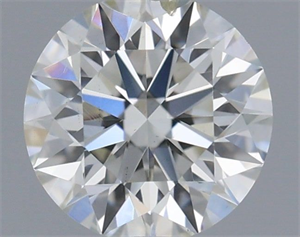 Picture of Natural Diamond 0.40 Carats, Round with Excellent Cut, G Color, SI2 Clarity and Certified by IGI