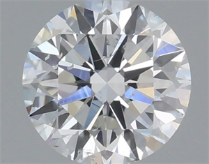 Picture of Natural Diamond 0.40 Carats, Round with Very Good Cut, G Color, SI1 Clarity and Certified by IGI