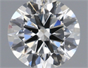 Natural Diamond 0.41 Carats, Round with Excellent Cut, G Color, SI2 Clarity and Certified by IGI