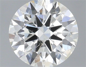Picture of Natural Diamond 0.40 Carats, Round with Excellent Cut, G Color, SI2 Clarity and Certified by IGI
