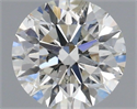 Natural Diamond 0.42 Carats, Round with Excellent Cut, G Color, SI2 Clarity and Certified by IGI