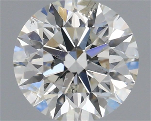 Picture of Natural Diamond 0.42 Carats, Round with Excellent Cut, G Color, SI2 Clarity and Certified by IGI