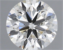 Natural Diamond 0.40 Carats, Round with Excellent Cut, G Color, SI2 Clarity and Certified by IGI