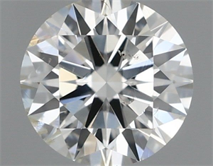 Picture of Natural Diamond 0.41 Carats, Round with Excellent Cut, G Color, SI2 Clarity and Certified by IGI