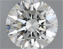 Natural Diamond 0.41 Carats, Round with Excellent Cut, G Color, SI2 Clarity and Certified by IGI