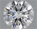 Natural Diamond 0.40 Carats, Round with Very Good Cut, G Color, SI2 Clarity and Certified by IGI