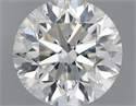 Natural Diamond 0.40 Carats, Round with Very Good Cut, G Color, SI2 Clarity and Certified by IGI