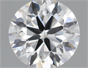 Natural Diamond 0.40 Carats, Round with Excellent Cut, G Color, SI2 Clarity and Certified by IGI