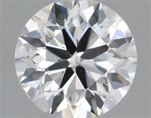Picture of Natural Diamond 0.40 Carats, Round with Excellent Cut, G Color, SI2 Clarity and Certified by IGI