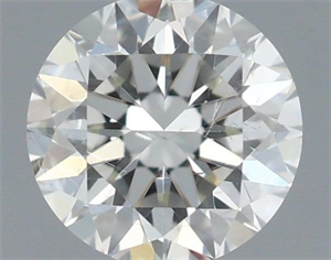 Picture of Natural Diamond 0.41 Carats, Round with Excellent Cut, G Color, SI2 Clarity and Certified by IGI