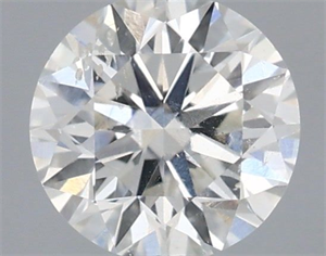 Picture of Natural Diamond 0.40 Carats, Round with Very Good Cut, G Color, SI2 Clarity and Certified by IGI