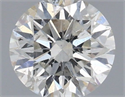 Natural Diamond 0.41 Carats, Round with Excellent Cut, G Color, SI2 Clarity and Certified by IGI