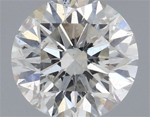 Picture of Natural Diamond 0.41 Carats, Round with Excellent Cut, G Color, SI2 Clarity and Certified by IGI