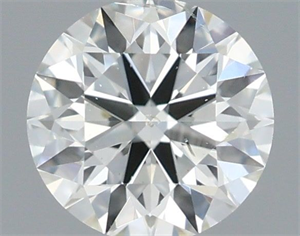 Foto Diamante Natural 0.42 quilates, Redondo , Color G, claridad SI2 y certificado IGI de