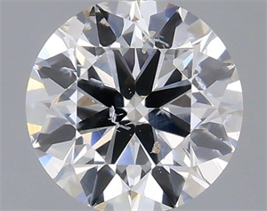 Picture of Natural Diamond 0.40 Carats, Round with Very Good Cut, G Color, SI2 Clarity and Certified by IGI