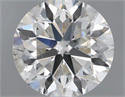 Natural Diamond 0.40 Carats, Round with Very Good Cut, G Color, I1 Clarity and Certified by IGI