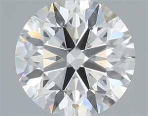 Picture of Natural Diamond 0.42 Carats, Round with Excellent Cut, H Color, VS2 Clarity and Certified by IGI