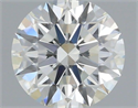 Diamante Natural 0.42 quilates, Redondo , Color H, claridad VS2 y certificado IGI